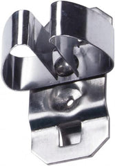 Triton - Spring Clip Standard Pegboard Hook - 2-3/4" Projection, Stainless Steel - A1 Tooling