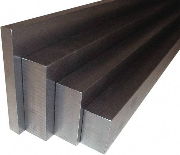 Value Collection - 13" Long x 50mm Wide x 15mm Thick, S235 Rectangular Bar - Cold Finished - A1 Tooling