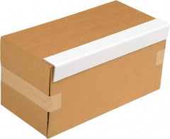 Vestil - 24" Long x 3" Wide x 3" High x 1/16" Thick Edge - White, Cardboard Box, 50 Piece - A1 Tooling