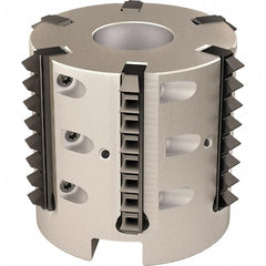 Vargus - 2.084" Cut Diam, 7.874" Max Depth of Cut, 3/4" Arbor Hole Diam, Internal/External Indexable Thread Mill - Insert Style 41B, 5 Inserts, Toolholder Style RTMC-D, 2" OAL - A1 Tooling