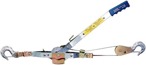 Maasdam - 4,000 Lb Lifting Capacity, 6' Lift Height, Puller Hoist - Made from Chain - A1 Tooling