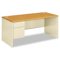 Hon - Office Desks Type: Single Pedestal w/Left Hand Return Center Draw: No - A1 Tooling