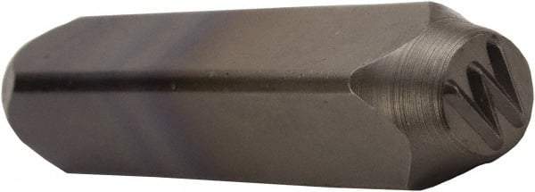 C.H. Hanson - 5/32" Character Size, W Character, Heavy Duty Individual Steel Stamp - A1 Tooling