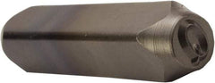 C.H. Hanson - 5/8" Character Size, Q Character, Heavy Duty Individual Steel Stamp - A1 Tooling