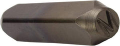 C.H. Hanson - 5/8" Character Size, M Character, Heavy Duty Individual Steel Stamp - A1 Tooling