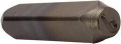 C.H. Hanson - 5/8" Character Size, J Character, Heavy Duty Individual Steel Stamp - A1 Tooling