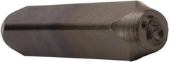 C.H. Hanson - 5/32" Character Size, 6 Character, Heavy Duty Individual Steel Stamp - A1 Tooling