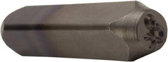 C.H. Hanson - 5/8" Character Size, @ Character, Heavy Duty Individual Steel Stamp - A1 Tooling