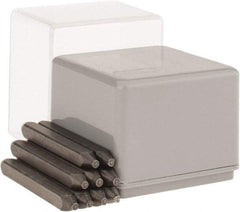 C.H. Hanson - 9 Piece, 1/32" Character Steel Stamp Set - Figures, Heavy Duty - A1 Tooling