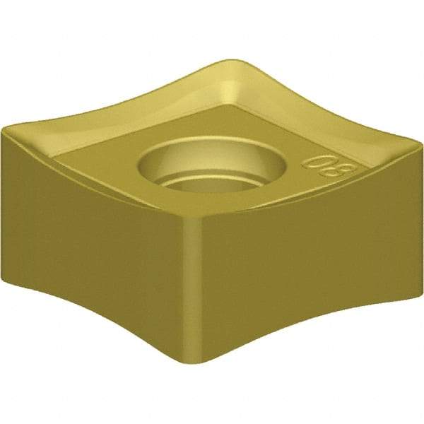 Kennametal - SNHJ31252 LD Grade KC520M Carbide Milling Insert - TiAlN Finish, 0.157" Thick, 10mm Inscribed Circle, 1/32" Corner Radius - A1 Tooling