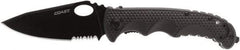 Coast Cutlery - 3-29/32" Blade, 8.9" OAL, Tactical Knife - 5" Closed Length, Glass-Filled Nylon - A1 Tooling