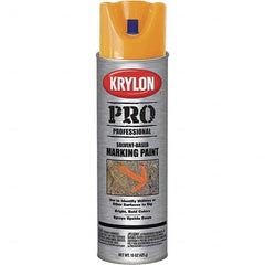 Krylon - 15 fl oz Orange Marking Paint - Solvent Base Formula - A1 Tooling