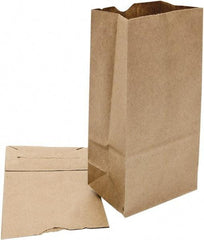 DURO BAG MFR - Kraft Grocery Bag - 4-5/16 x 2-7/16 x 7-7/8, Brown - A1 Tooling