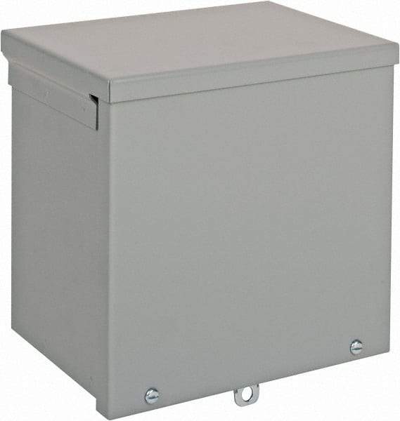 nVent Hoffman - Steel Junction Box Enclosure Screw Flat Cover - NEMA 3R, 8" Wide x 8" High x 6" Deep - A1 Tooling