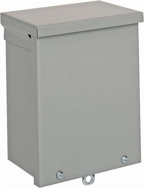 nVent Hoffman - Steel Junction Box Enclosure Screw Flat Cover - NEMA 3R, 6" Wide x 8" High x 4" Deep - A1 Tooling