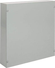 nVent Hoffman - Steel Junction Box Enclosure Screw Flat Cover - NEMA 1, 18" Wide x 18" High x 4" Deep - A1 Tooling