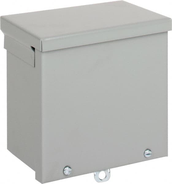 nVent Hoffman - Steel Junction Box Enclosure Screw Flat Cover - NEMA 3R, 6" Wide x 6" High x 4" Deep - A1 Tooling