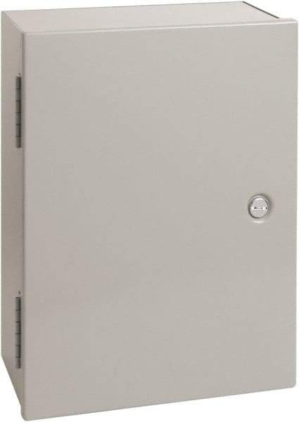 nVent Hoffman - Steel Junction Box Enclosure Hinge Flat Cover - NEMA 1, 24" Wide x 30" High x 8-5/8" Deep - A1 Tooling