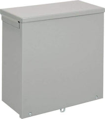 nVent Hoffman - Steel Junction Box Enclosure Screw Flat Cover - NEMA 3R, 12" Wide x 12" High x 6" Deep - A1 Tooling