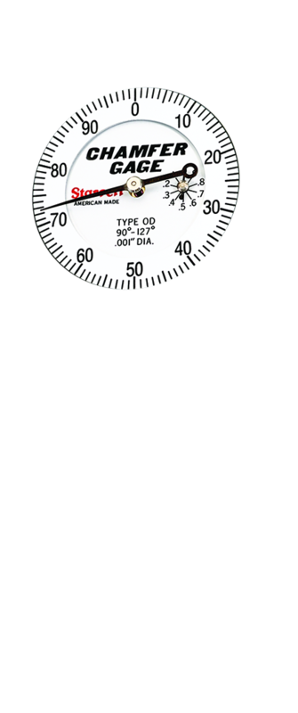 #686-1Z External Chamfer Gage 1/8-1/2" - A1 Tooling