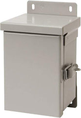 nVent Hoffman - Steel Standard Enclosure Hinge Flat Cover - NEMA 3R, 16" Wide x 16" High x 6" Deep, Watertight - A1 Tooling