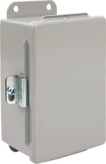 nVent Hoffman - Steel Junction Box Enclosure Hinge Flat Cover - NEMA 12, 13, 4" Wide x 6" High x 3" Deep - A1 Tooling