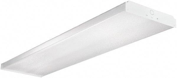 Cooper Lighting - 4 Lamp, 4 Ft. Long, 32 Watt, Surface Mounted, Fluorescent Lamp Wraparound Light Fixture - 120-277 Volt, Electronic Ballast - A1 Tooling