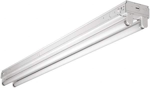 Cooper Lighting - 2 Lamp, 32 Watt, Fluorescent Strip Light - Suspended, 120/277 Volt, 48" Long x 4-1/4" Wide x 3-5/8" High - A1 Tooling