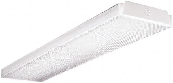 Cooper Lighting - 2 Lamp, 4 Ft. Long, 32 Watt, Surface Mounted, Fluorescent Lamp Wraparound Light Fixture - 120-277 Volt, Electronic Ballast - A1 Tooling