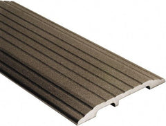 National Guard Products - 48" Long x 5" Wide x 1/2" High, Saddle Threshold - Aluminum Finish - A1 Tooling