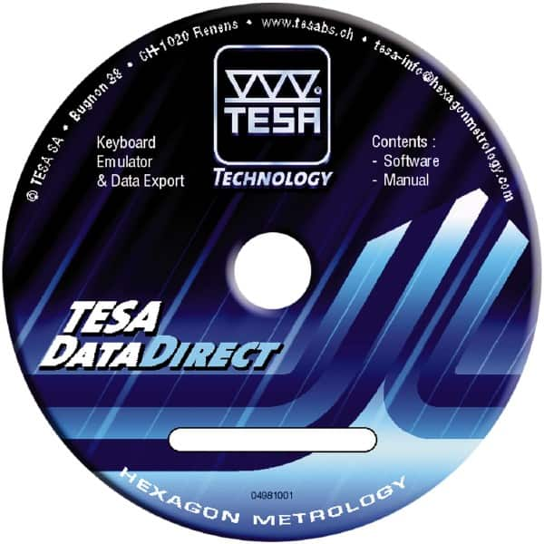 TESA Brown & Sharpe - Data Collection/Reporting SPC Software - Compatible with Windows, For Use with Twin-Cal Calipers - A1 Tooling