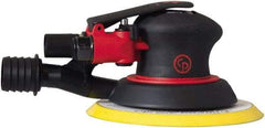 Chicago Pneumatic - 12,000 OPM, 8 CFM Air Consumption, Palm Air Orbital Sander - Round Pad, 1/4" Inlet - A1 Tooling