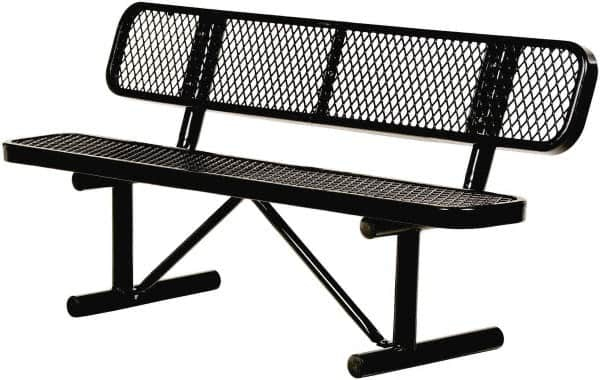 Vestil - 8' Long x 20" Wide, Steel Bench Seat - A1 Tooling