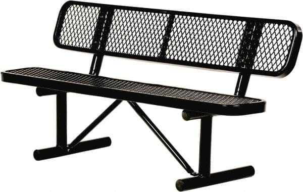 Vestil - 6' Long x 20" Wide, Steel Bench Seat - A1 Tooling