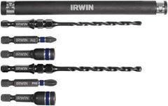 Irwin - 7 Piece 3/16" & 1/4" Concrete Anchor Installation Kit - For Use with Impact Drivers and Rotary Drills - A1 Tooling