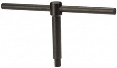 Gibraltar - 10" Chuck Diam Compatibility, Lathe Chuck Key - Compatible with 4-Jaw Chucks, Self Ejecting, 4.53" Body Length, 0.472" Actual Key Square Size - A1 Tooling