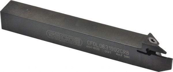 Seco - CFOL, Left Hand Cut, 5/8" Shank Height x 5/8" Shank Width, Indexable Turning Toolholder - 5" OAL, LC.. 1902.. Insert Compatibility, Series Multi-Directional Turning (MDT) - A1 Tooling