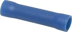 Thomas & Betts - 16 to 14 AWG Compatible, Vinyl Fully Insulated, Crimp-On Butt Splice Terminal - Copper Contacts, 0.986" OAL, Blue - A1 Tooling