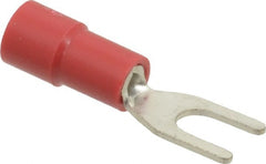 Thomas & Betts - #6 Stud, 22 to 16 AWG Compatible, Partially Insulated, Crimp Connection, Standard Fork Terminal - A1 Tooling