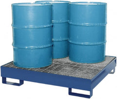 Enpac - Spill Pallets, Platforms, Sumps & Basins Type: Spill Deck or Pallet Number of Drums: 4 - A1 Tooling