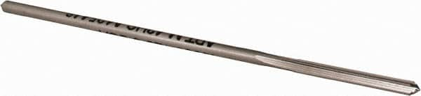 Chucking Reamer: 0.095″ Dia, Straight Shank, Cobalt Steel 4 Flute, RH