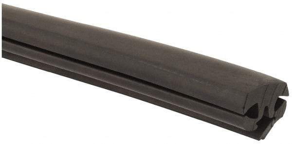 TRIM-LOK - 1.09 Wide x 25 Ft. Long, EPDM Rubber Locking Gasket - 1/4 Inch Panel Thickness, 1/4 Inch Window Panel Thickness - A1 Tooling