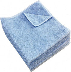 PRO-SOURCE - Reusable Microfiber Wipes - 14" x 14" Sheet Size, Blue - A1 Tooling