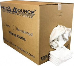 PRO-SOURCE - 25 Inch Long x 16 Inch Wide Virgin Cotton Surgical Towels - White, Huck Toweling, Lint Free, 50 Lbs. at 4 to 6 per Pound, Box - A1 Tooling