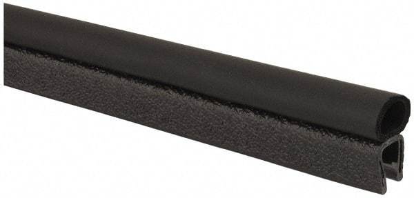 TRIM-LOK - 1/4 Inch Thick x 0.42 Inch Wide, PVC/EPDM, Trim Seal Wear Strip - 1/4 Inch Wide - A1 Tooling