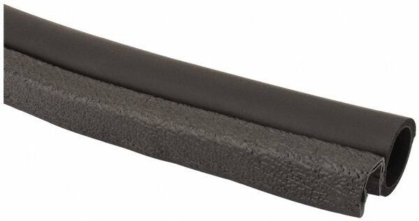 TRIM-LOK - 1/4 Inch Thick x 0.42 Inch Wide, PVC/EPDM, Trim Seal Wear Strip - 1/4 Inch Wide - A1 Tooling