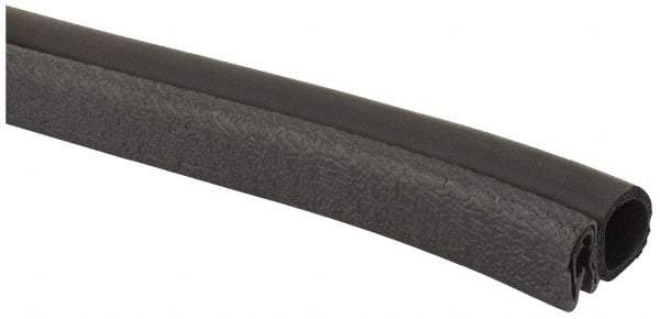 TRIM-LOK - 1/8 Inch Thick x 0.3 Inch Wide, PVC/EPDM, Trim Seal Wear Strip - 1/8 Inch Wide - A1 Tooling