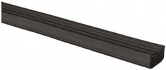 TRIM-LOK - 5/8 Inch Thick x 5/8 Wide x 100 Ft. Long, EPDM Rubber Ribbed Seal with Acrylic - A1 Tooling