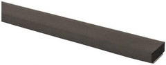 TRIM-LOK - 1/4 Inch Thick x 3/4 Wide x 500 Ft. Long, EPDM Rubber Rectangle Seal with Acrylic - A1 Tooling