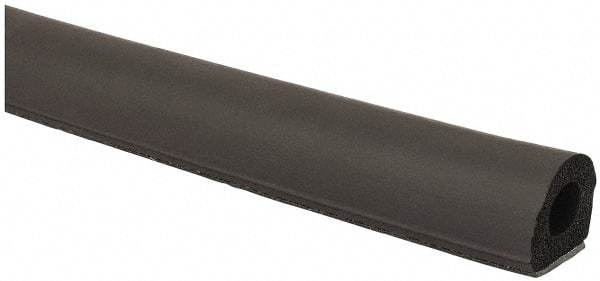 TRIM-LOK - 3/4 Inch Thick x 3/4 Wide x 100 Ft. Long, EPDM Rubber D Section Seal with Tape - A1 Tooling